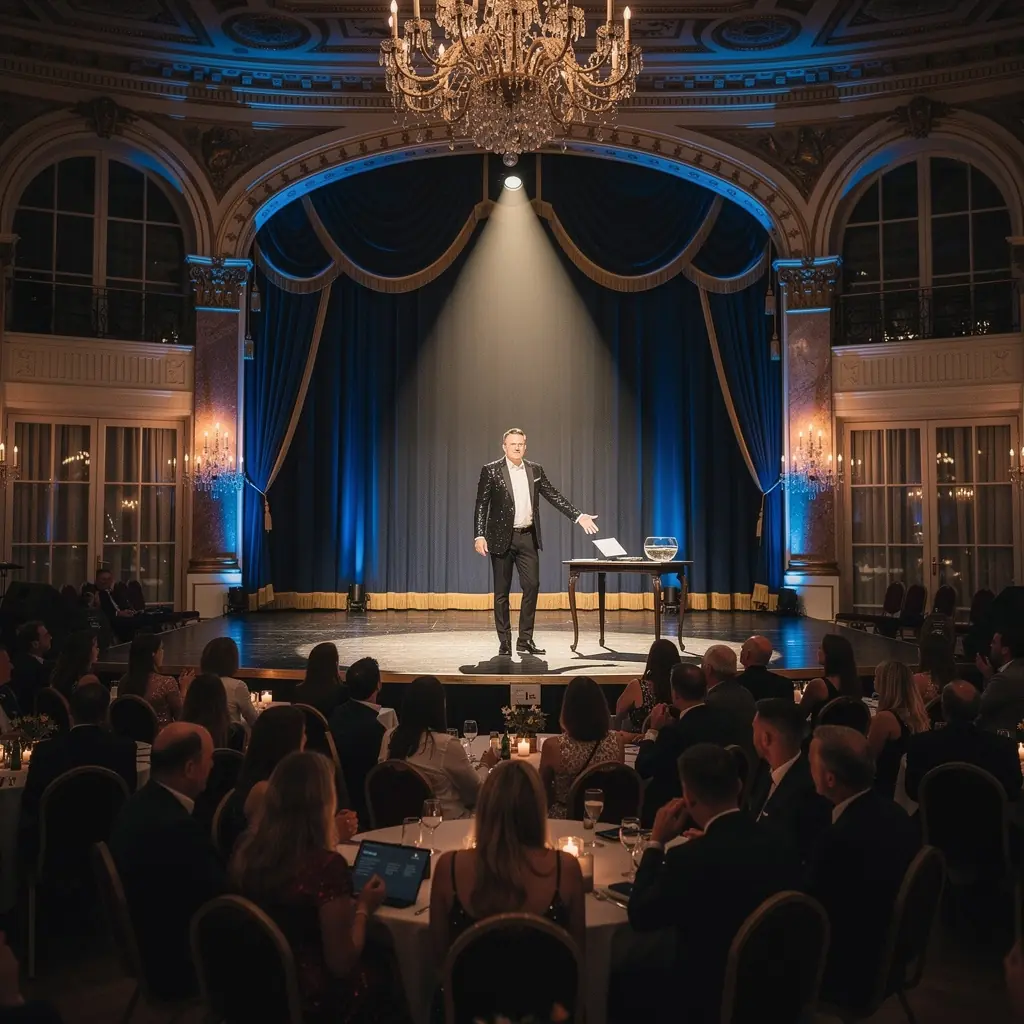 Eine Gruppe von Schülern lernt die Grundlagen des Mentalismus in einem Online-Kurs.