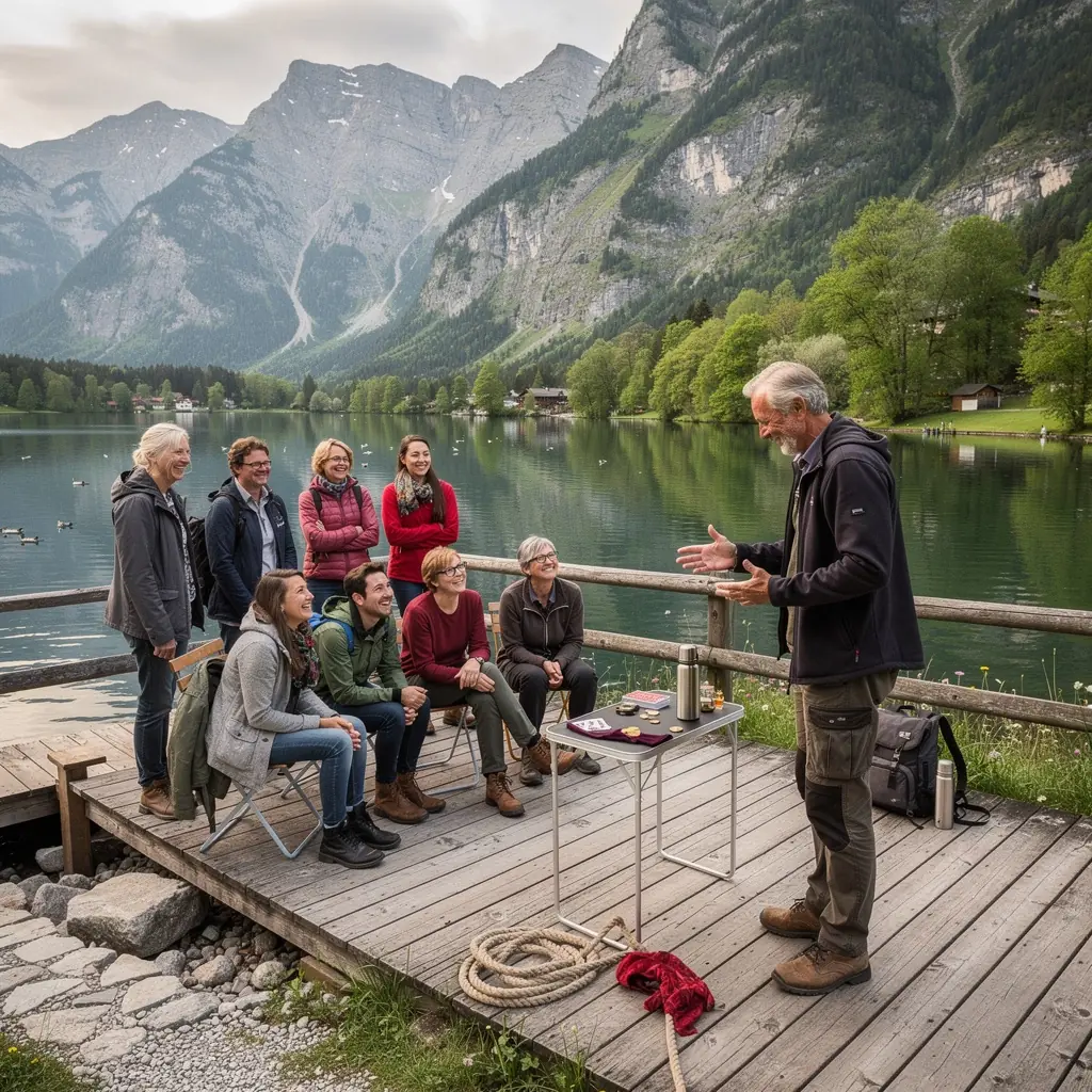 Eine Gruppe von Schülern lernt die Grundlagen des Mentalismus in einem Online-Kurs.